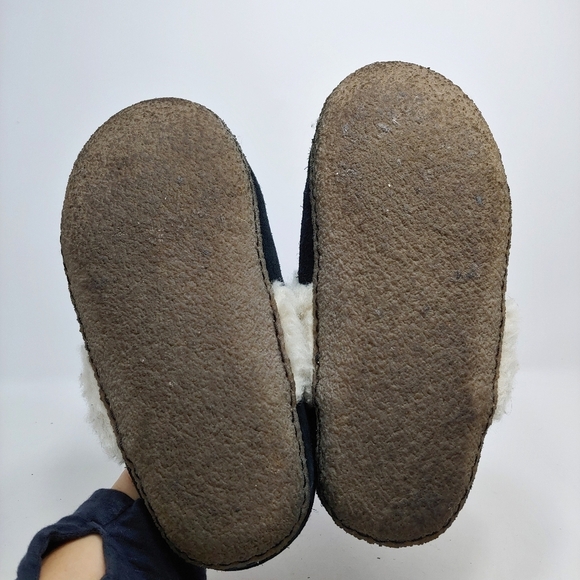 Sorel Women’s Nakiska Slide II Slip On Slipper Black Sudee Faux Sherpa NL3655 6‎ - Picture 8 of 10